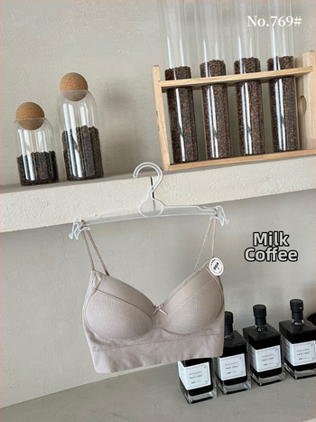 Top tubular din bumbac pentru bust, respirabil, design frumos la spate, cupe triunghiulare