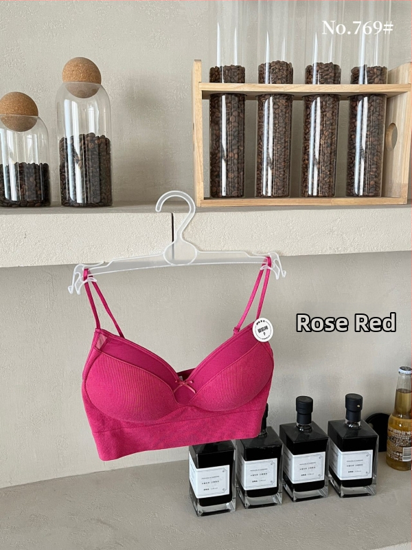 Top tubular din bumbac pentru bust, respirabil, design frumos la spate, cupe triunghiulare