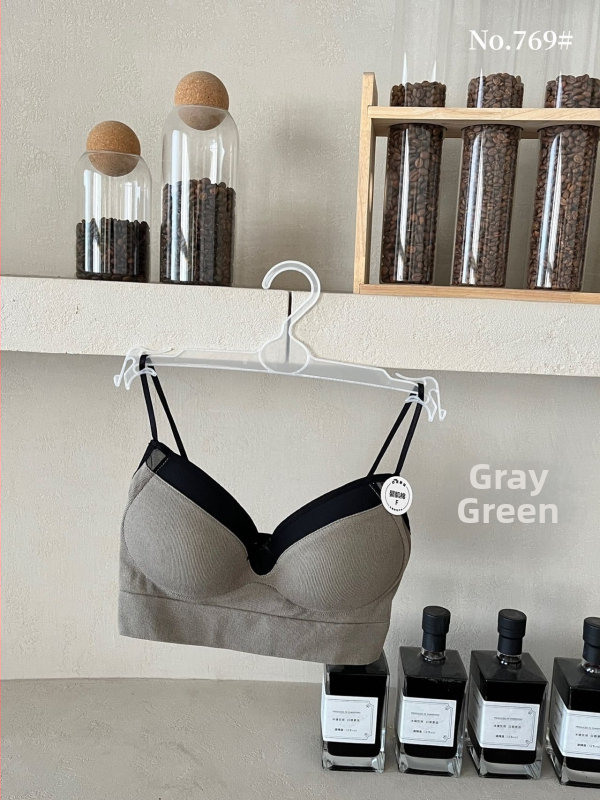 Top tubular din bumbac pentru bust, respirabil, design frumos la spate, cupe triunghiulare