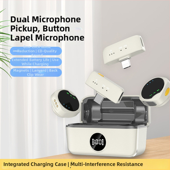 Microfon pentru emisiuni live, modelul A9, cu direcție comutabilă, baterie încorporată, 20 Hz–20 kHz, SNR ≥60 dB