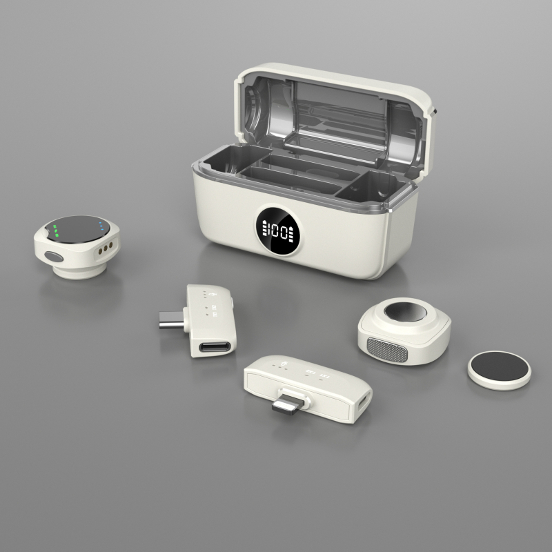 Microfon pentru emisiuni live, modelul A9, cu direcție comutabilă, baterie încorporată, 20 Hz–20 kHz, SNR ≥60 dB