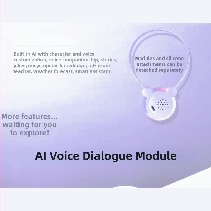 Dispozitiv AI de dialog cu Wi‑Fi pentru învățare, companion educațional cu povești și mașină de bule