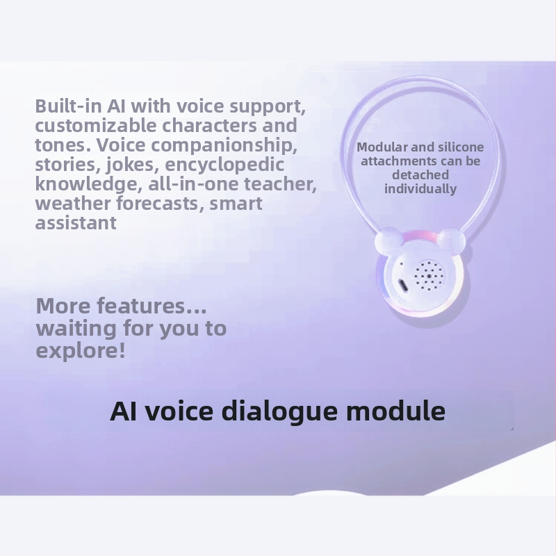 Dispozitiv AI de dialog cu Wi‑Fi pentru învățare, companion educațional cu povești și mașină de bule