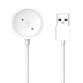 USB töltőkábel Huaqiangbei M60 okosórához – döntött, 2‑tűs csatlakozó, gyors töltés