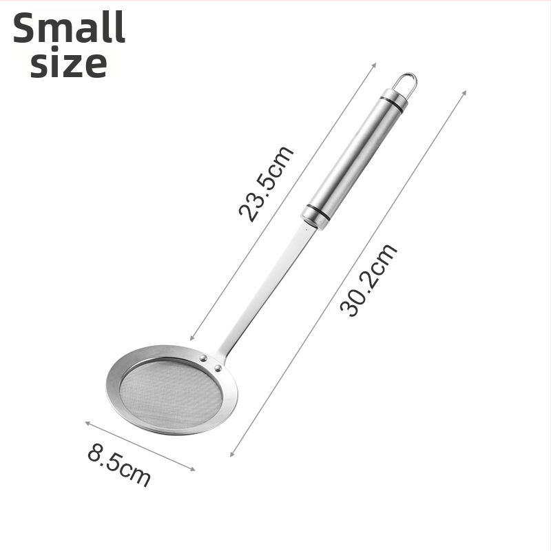 Filtru din oțel inoxidabil 304, plasă ultrafină, bază plată, mâner dublu, protecție împotriva arderilor (304; plasă ultrafină; bază plată; mâner dublu; protecție împotriva arderilor)