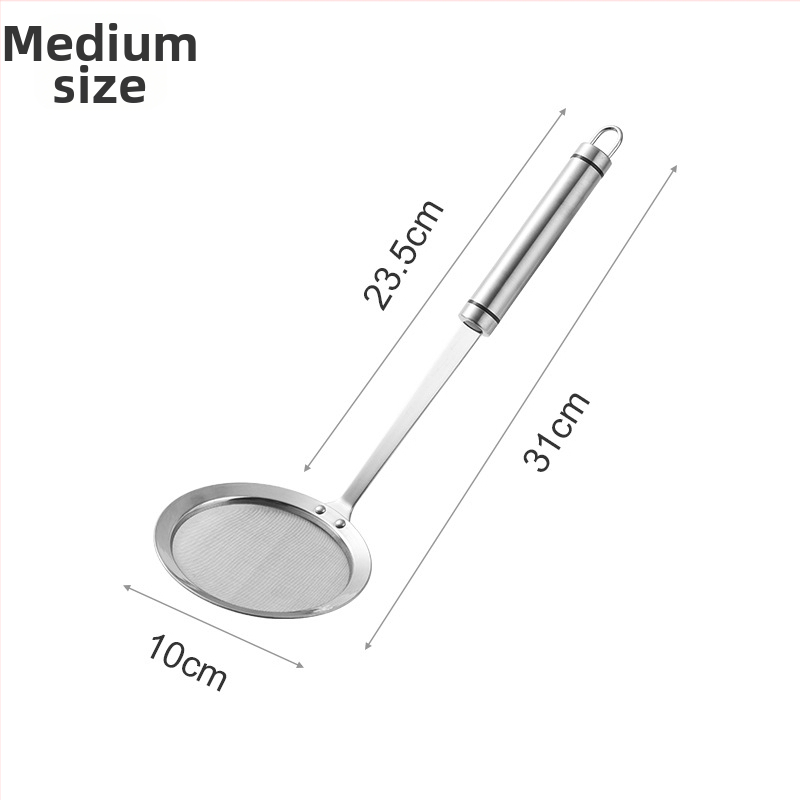 Filtru din oțel inoxidabil 304, plasă ultrafină, bază plată, mâner dublu, protecție împotriva arderilor (304; plasă ultrafină; bază plată; mâner dublu; protecție împotriva arderilor)