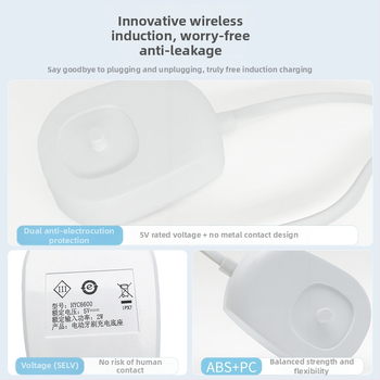 Bază de încărcare inductivă pentru periuța electrică Philips HX2 serie (HX2482) – Aoshengda, interfață USB