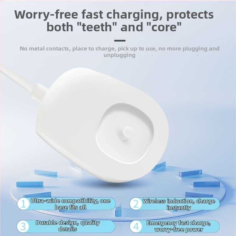Bază de încărcare inductivă pentru periuța electrică Philips HX2 serie (HX2482) – Aoshengda, interfață USB