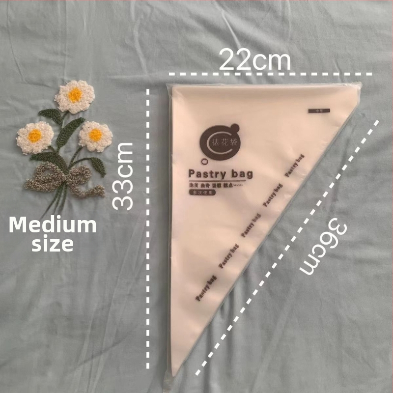 Jednorazová zdobovacia vrecka, hrubší materiál, potravinárska kvalita, značka Strong Merchants