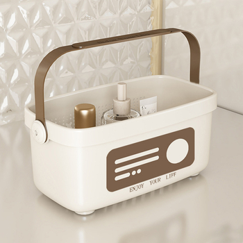 Μεγάλη PP κρεμαστή θήκη μπάνιου για αποθήκευση αξεσουάρ περιποίησης και καλλυντικών