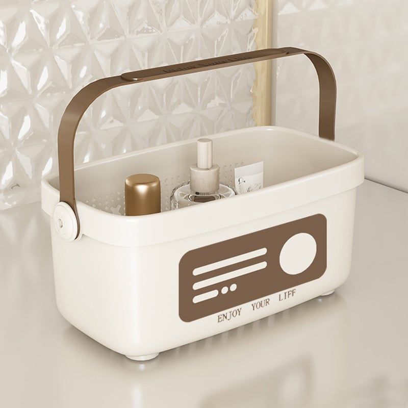 Μεγάλη PP κρεμαστή θήκη μπάνιου για αποθήκευση αξεσουάρ περιποίησης και καλλυντικών