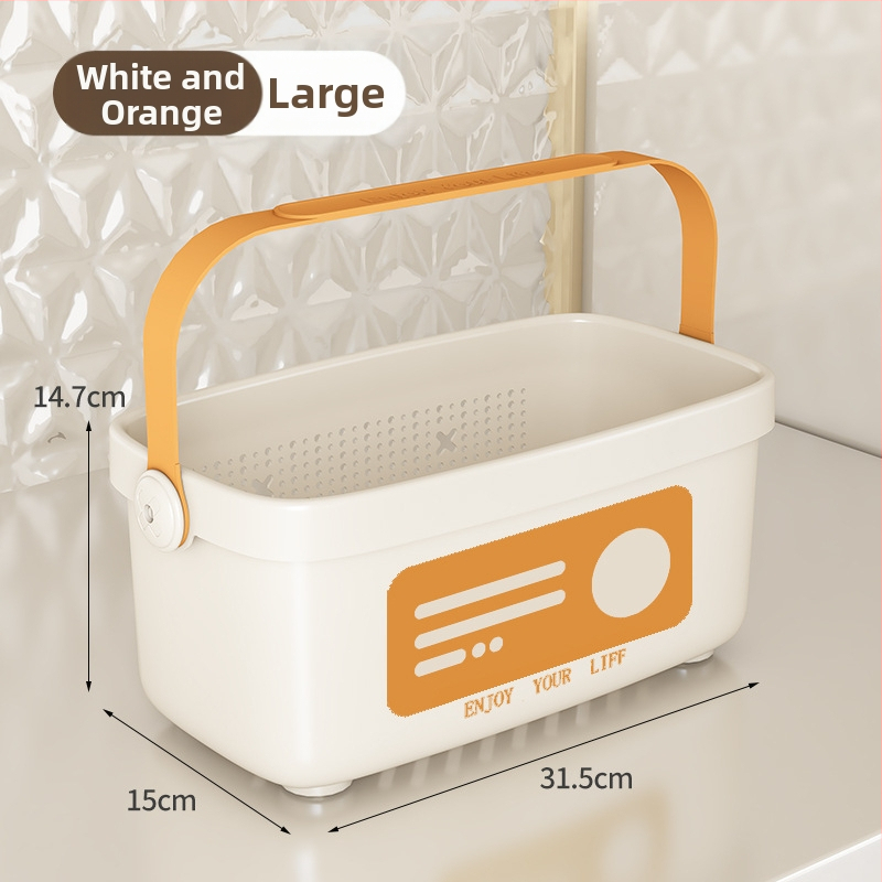 Μεγάλη PP κρεμαστή θήκη μπάνιου για αποθήκευση αξεσουάρ περιποίησης και καλλυντικών