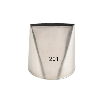 Slastičarska cijev za ukrašavanje s jednim nazubljenim zubom, 304 nehrđajući čelik, alat za pečenje