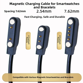 USB magnetický nabíjací kábel pre detské hodinky a 24-pínový inteligentný náramok — YLUX, model YL-C002, licencovaná súkromná značka