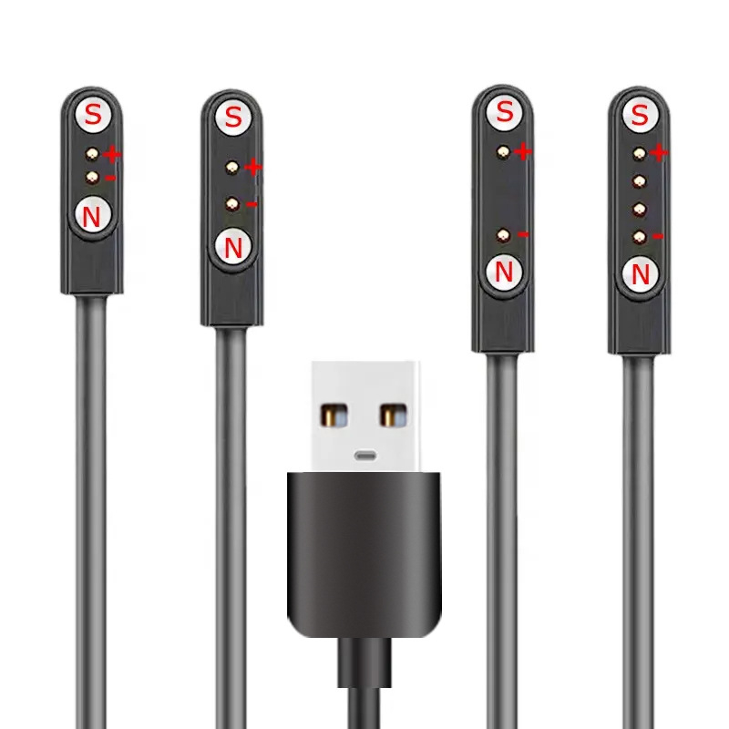 USB magnetický nabíjací kábel pre detské hodinky a 24-pínový inteligentný náramok — YLUX, model YL-C002, licencovaná súkromná značka