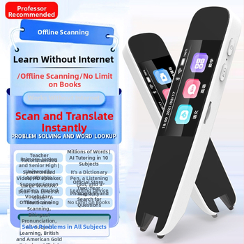Creion cititor inteligent A12 – scanare offline cu traducere, dicționar de lectură, 5V, baterie Li-ion reîncărcabilă, carcasă din plastic