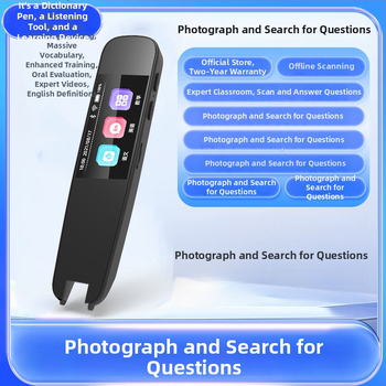 Creion cititor inteligent A12 – scanare offline cu traducere, dicționar de lectură, 5V, baterie Li-ion reîncărcabilă, carcasă din plastic