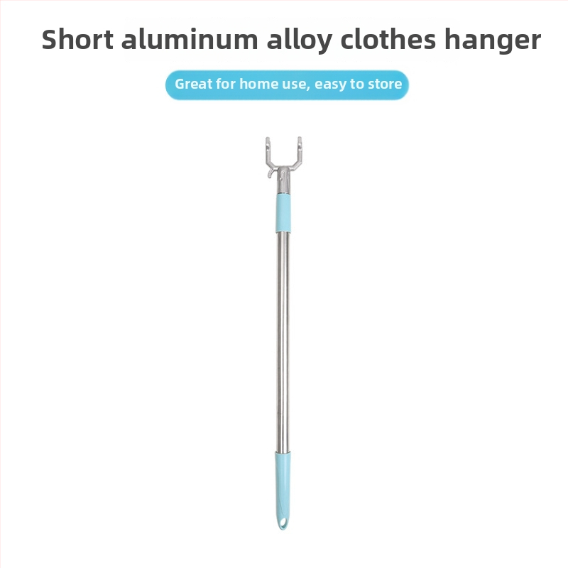 Bo Kui Țeavă de haine pentru balcon – oțel inoxidabil + PP plastic, stil modern minimalist, uscare haine pe balcon, ambalaj 100 bucăți