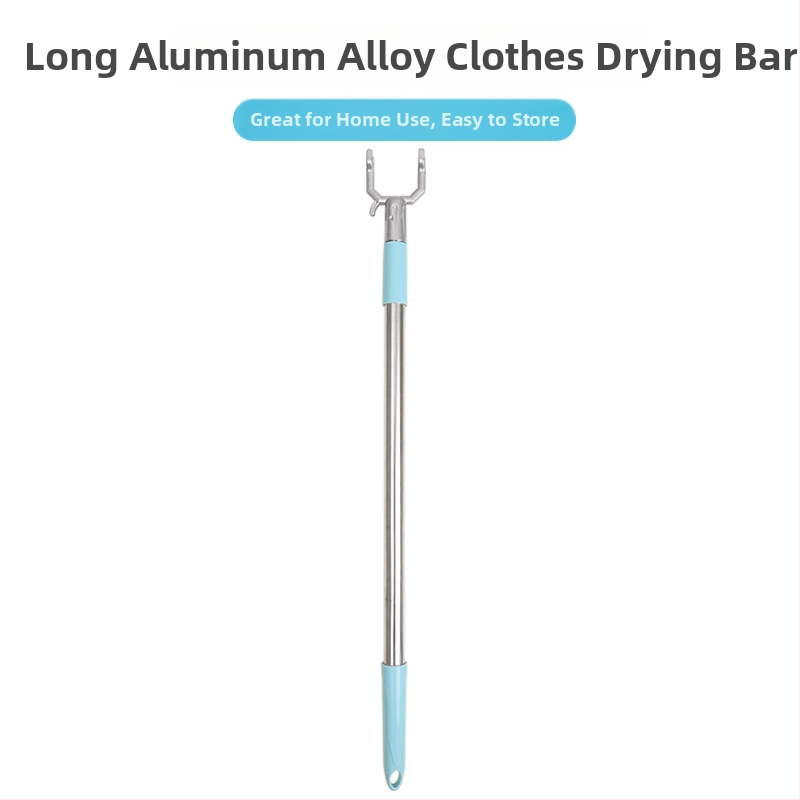 Bo Kui Țeavă de haine pentru balcon – oțel inoxidabil + PP plastic, stil modern minimalist, uscare haine pe balcon, ambalaj 100 bucăți