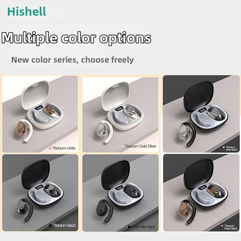 Căști de traducere cu conducție osoasă și Bluetooth – control prin atingere, rază de 10 m, traducere foto și voce, model X3