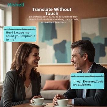 Căști de traducere Max80 pentru limba italiană — Bluetooth, rază de 10 m, control tactil, PC+ABS, traducere audio și video, traducere vocală mutuală, traducere foto, înregistrare întâlniri