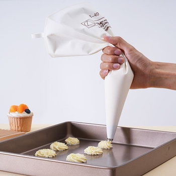 Poșă de decor pentru patiserie din bumbac îngroșat - rezistentă la apă și ulei, calitate alimentară comercială, LG, model 607264038251