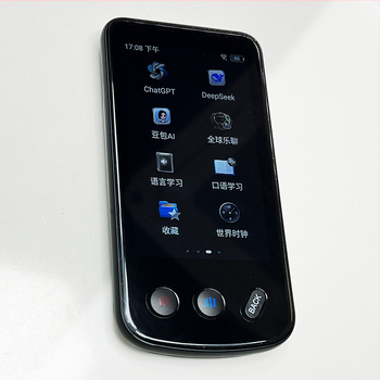 Translator cu traducere AI offline, suport pentru 160 de limbi, AI DeepSeek cu ChatGPT, Android OS, butoane + ecran tactil