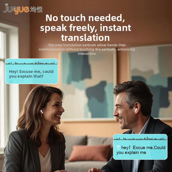 Slušalice za prijevod s Bluetoothom, domet 10 m, dodirno upravljanje, prijevod fotografija i glasovni prijevod (YW17)
