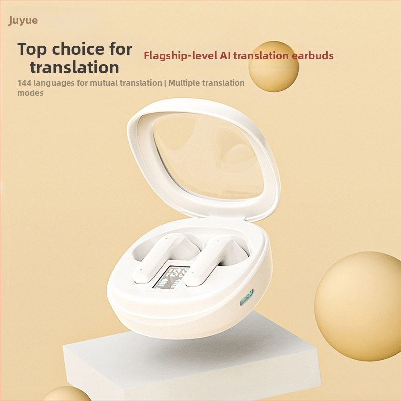 Slušalice za prijevod s Bluetoothom, domet 10 m, dodirno upravljanje, prijevod fotografija i glasovni prijevod (YW17)