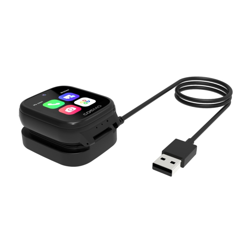Cosmo Jrtrack punjač za sat – USB-C, magnetično sve-u-jednom brzo punjenje za Jrtrack 5/4/3 (bez kućišta)