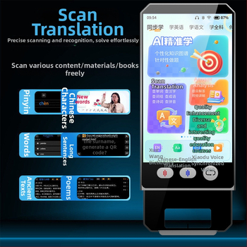 Pix de citire cu AI pentru învățare vocală — S700, carcasă ABS, baterie Li-ion reîncărcabilă, 263 g, dispozitiv de învățare 6 în 1 pentru toate materiile