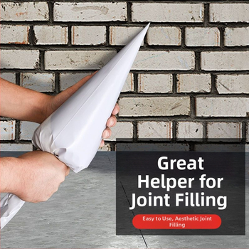 Pungă de etanșare pentru plăci ceramice și ciment, duză triunghiulară, pentru îmbinări exterioare