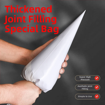 Pungă de etanșare pentru plăci ceramice și ciment, duză triunghiulară, pentru îmbinări exterioare