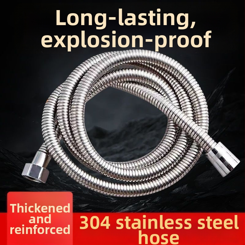 Sada konektorov sprchového hadice, 304 nerezová oceľ, univerzálne použitie