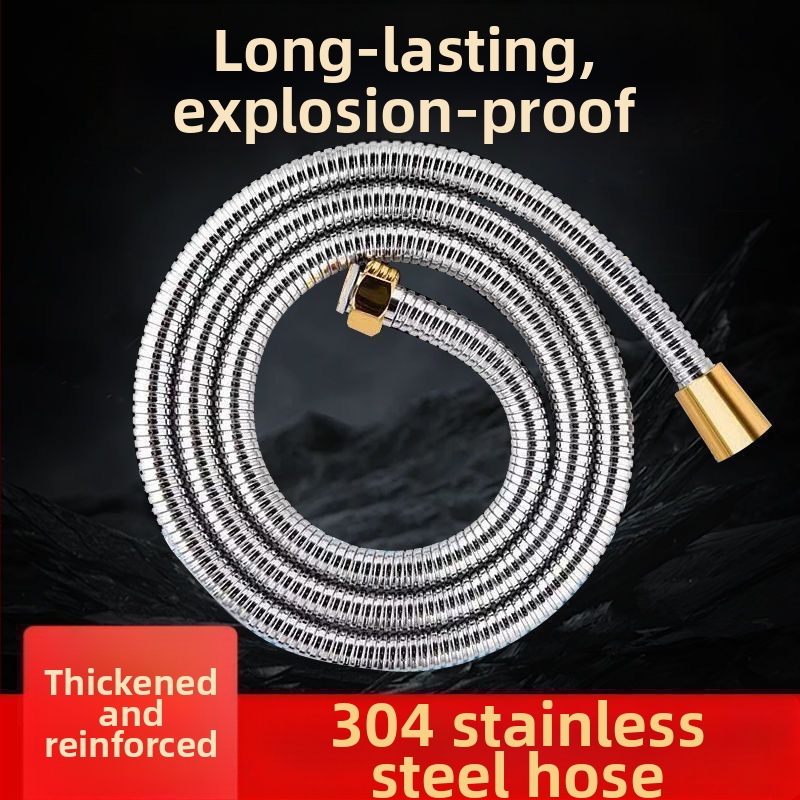 Sada konektorov sprchového hadice, 304 nerezová oceľ, univerzálne použitie