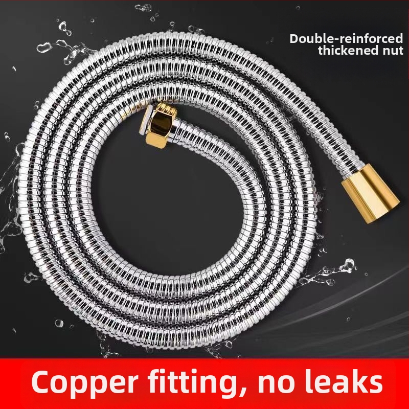 Sada konektorov sprchového hadice, 304 nerezová oceľ, univerzálne použitie