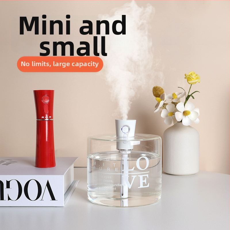 Umidificator cu aromaterapie pentru mașină și birou, model BT-3, alimentare USB, 1 duză ceață, acoperire până la 60 m², rezervor de apă sub 0.5 L