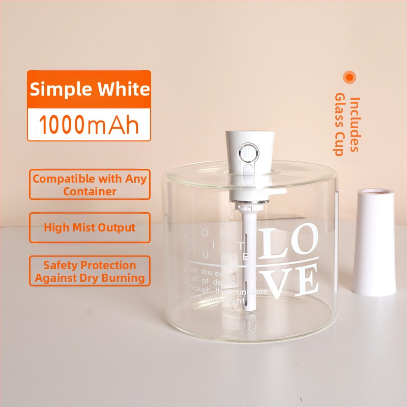 Umidificator cu aromaterapie pentru mașină și birou, model BT-3, alimentare USB, 1 duză ceață, acoperire până la 60 m², rezervor de apă sub 0.5 L