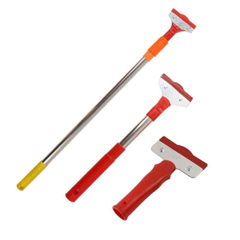 Instrument de curățare în formă de lopățică pentru îndepărtarea reziduurilor de adeziv și a rosturilor, design îngroșat, pentru pereți și plăci ceramice