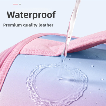 Rucsac școlar din material Oxford, impermeabil și rezistent la uzură, reduce încărcarea, cu curea cu pernă de aer