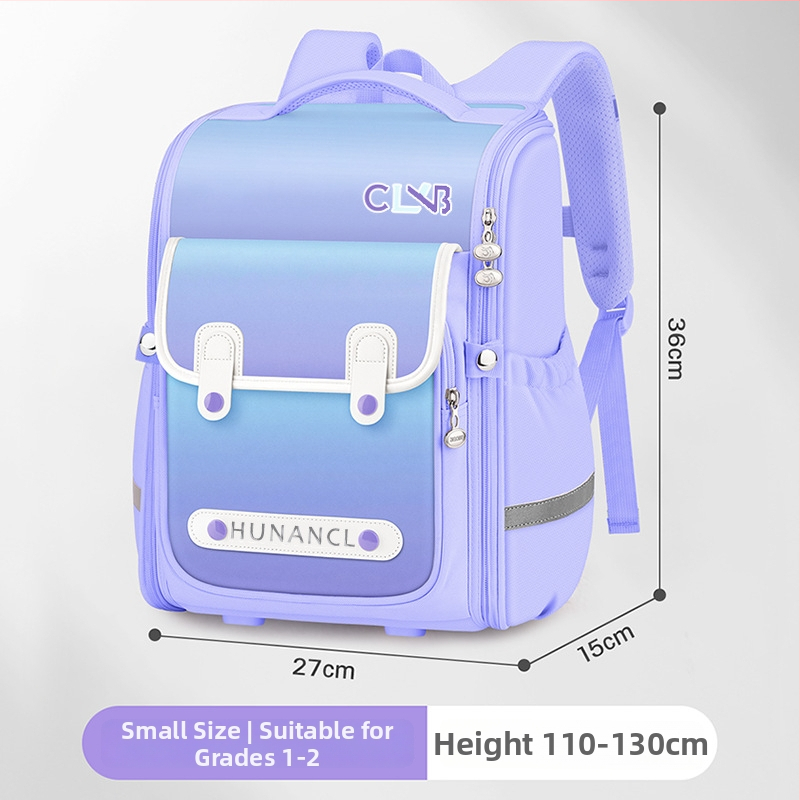 Rucsac școlar din material Oxford, impermeabil și rezistent la uzură, reduce încărcarea, cu curea cu pernă de aer