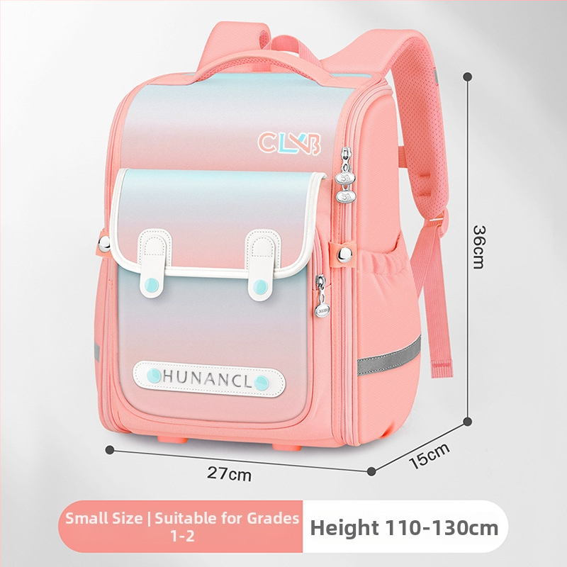 Rucsac școlar din material Oxford, impermeabil și rezistent la uzură, reduce încărcarea, cu curea cu pernă de aer