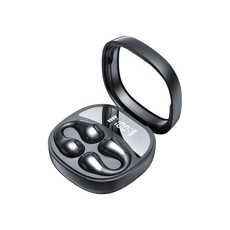 YIFANG JR01 căști de traducere AI, clip-on pentru urechi, traducere în timp real, rază 10 m, Bluetooth 5.0, stereo, autonomie 4–8 ore