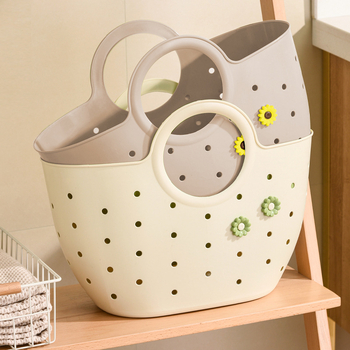 Κάδος αποθήκευσης μπάνιου, PE υλικό, μοντέλο 22355, IN στυλ, κατάλληλος για είδη υγιεινής, εσώρουχα, φρούτα και λαχανικά, βιβλία/περιοδικά και ρούχα; συσκευασία 36 τεμάχια.