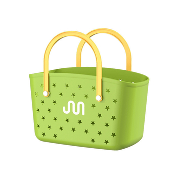 Κάδος αποθήκευσης μπάνιου – πλαστικός, φορητός, ορθογώνιος κάδος αποστράγγισης, για καλλυντικά και αλλαγή ρούχων, στυλ καρτούν γλυκό