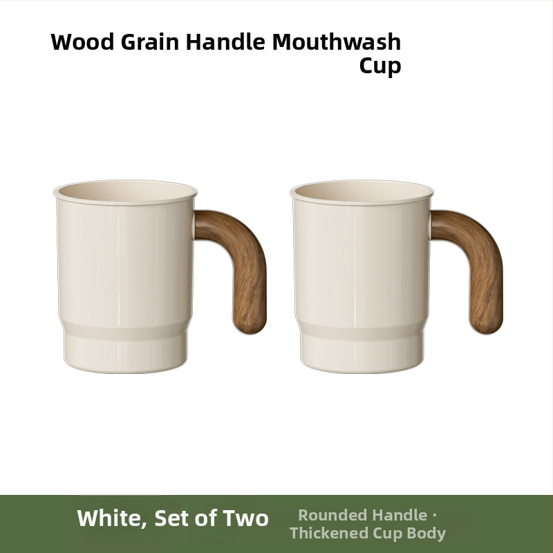 Cana pentru periuța electrică și clătarea gurii pentru baie și cămin, material cu floare de mătase, fără logo