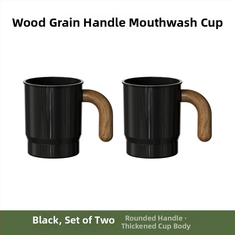 Cana pentru periuța electrică și clătarea gurii pentru baie și cămin, material cu floare de mătase, fără logo