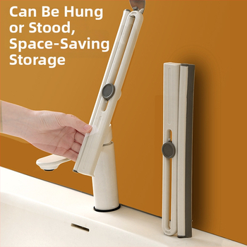 Jednostranný nástroj na čistenie skla pre pracovné dosky a zrkadlá, plast, ručné, domáce použitie