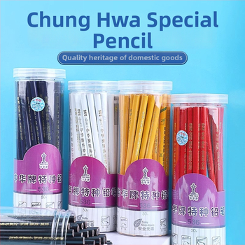 536 молив-маркер с дървен корпус за лаборатория, стъкло, камък и дървообработване