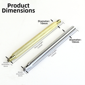 Cuțit cu roller pentru sticlă pentru tăierea plăcilor – cap de tăiere manual, utilizare casnică, Dane Tools
